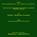 The psychology of speculation  The human element in stock market transactions